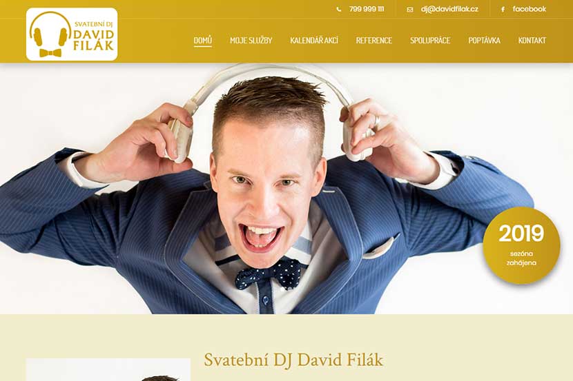 Svatební DJ David Filák